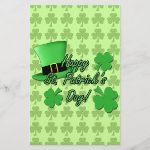 Cooler lustiger grüner Oberhut  Shamrocks St. Patr Flyer