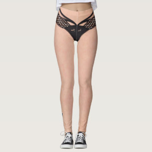 Cooler lustiger Zapfen G-Schnur Schlüpfer auf Leggings