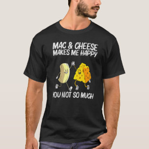 Cooler Mac & Käse für Männer Käsegebäck T-Shirt
