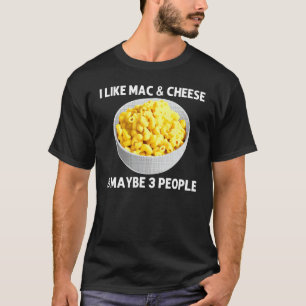 Cooler Mac und Käse für Männer Makkaroni Ernährung T-Shirt