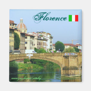 Cooler Magnetentwurf Florenz Italien Magnet