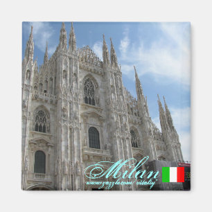 Cooler Magnetentwurf Mailands Italien Magnet