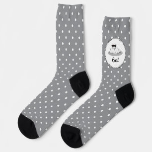 Cooler maltesischer Hund mit Sonnenbrille Niedlich Socken