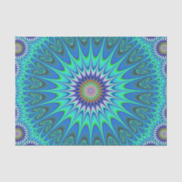 Cooler Mandala Seidenpapier