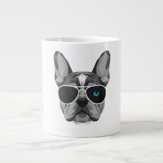 Cooler Merle Frenchie Papa Französische Bulldogge Jumbo-Tasse