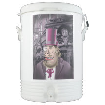 Cooler mit Hyde-Iglu-Getränken umgehen