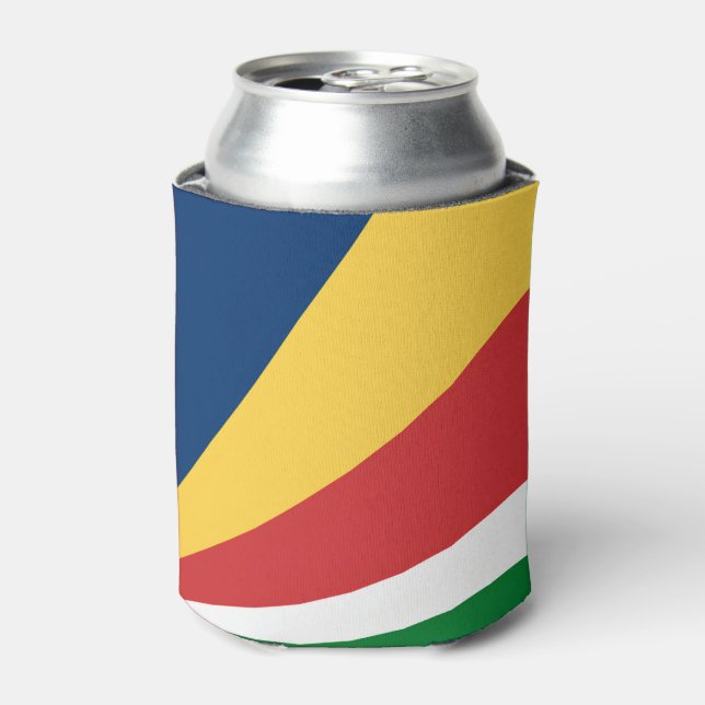 Cooler mit seychellischen Farben-Design Dosenkühler (Kanne Vorderseite)