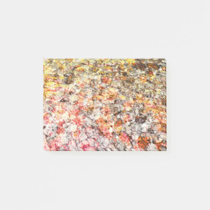 Cooler, moderner, farbenfroher abstrakter Hintergr Post-it Klebezettel