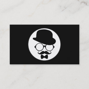 Cooler moderner Hipster-Geschäfts-Karten-Entwurf Visitenkarte
