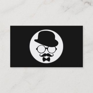 Cooler moderner Hipster-Geschäfts-Karten-Entwurf Visitenkarte