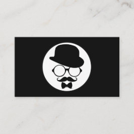 Cooler moderner Hipster-Geschäfts-Karten-Entwurf Visitenkarte