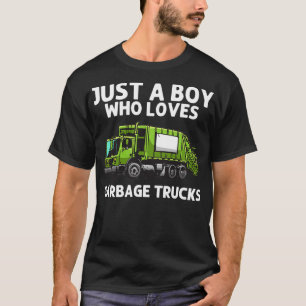 Cooler Müllwagen für Jungen Kleinkinder Müll war T-Shirt