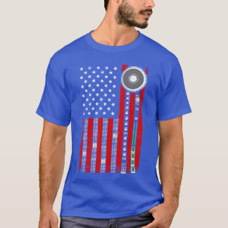 Cooler Musikproduzent für Männer Frauen Amerikanis T-Shirt