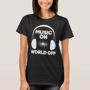 Cooler Musikproduzent für Männer Frauen Musik Küns T-Shirt