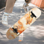 Cooler mythischer Goldener Drache in Wolken Skateboard<br><div class="desc">Das Skateboard zeigt eine atemberaubende Abbildung eines majestätischen goldenen Drachen,  der majestätisch durch die Wolken schwingt,  seine Skalen glitzern,  während er sich mit einem eleganten und kraftvollen Rhythmus bewegte. Von der Seite her gesehen,  ist es interessant,  dass Sie sich für mich interessieren. Ich freue mich,  Ihnen zu helfen! filtriert</div>