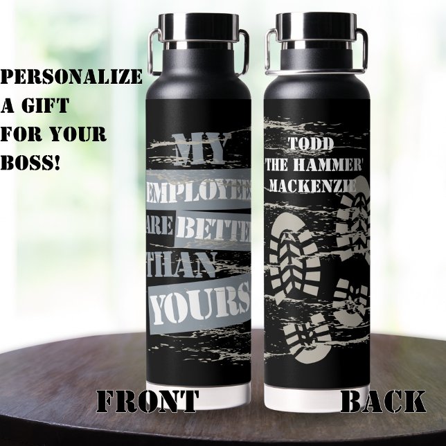 Cooler Name des Boss Trinkflasche (Von Creator hochgeladen)