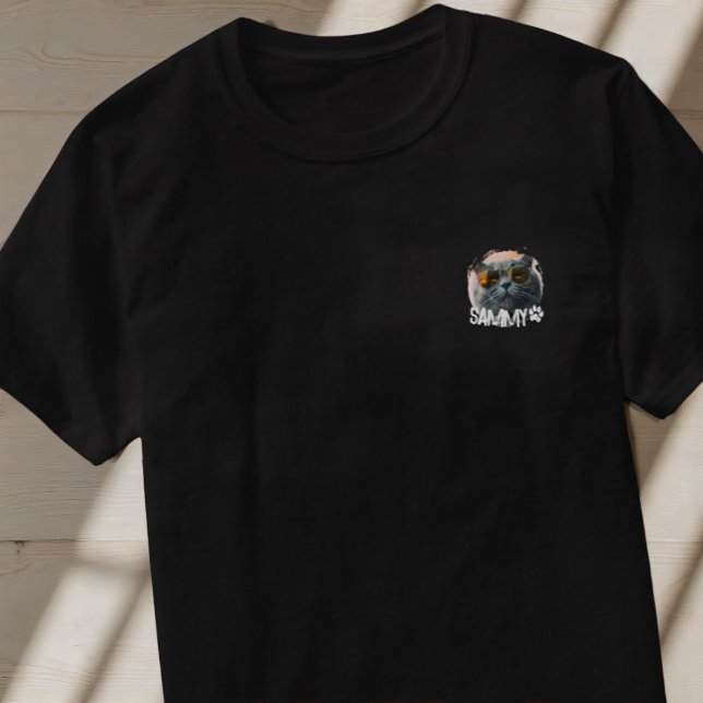 Cooler Name und Foto des Hauses in der schlichten  T-Shirt (Von Creator hochgeladen)