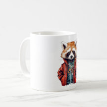 Cooler niedlicher kleiner Waschbär
