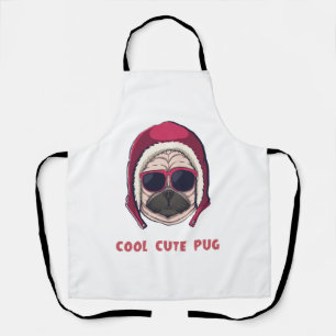 Cooler Niedlicher Mops Schürze