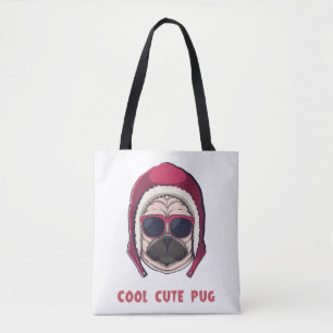 Cooler Niedlicher Mops Tasche