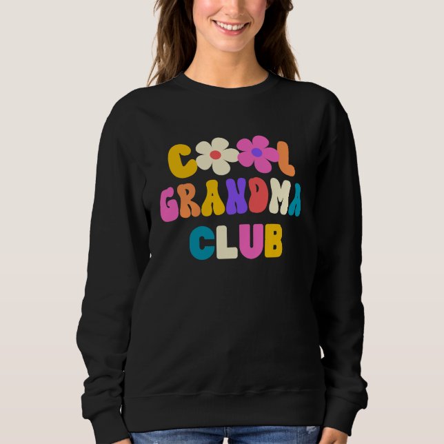 Cooler Oma Club Sweatshirt (Vorderseite)