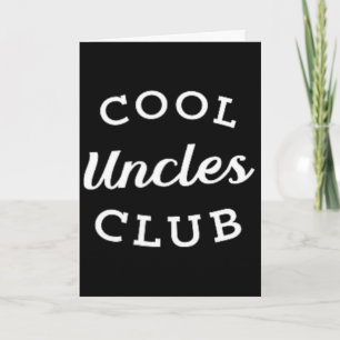 Cooler Onkel Club Bester Onkel überhaupt Lustiger Karte
