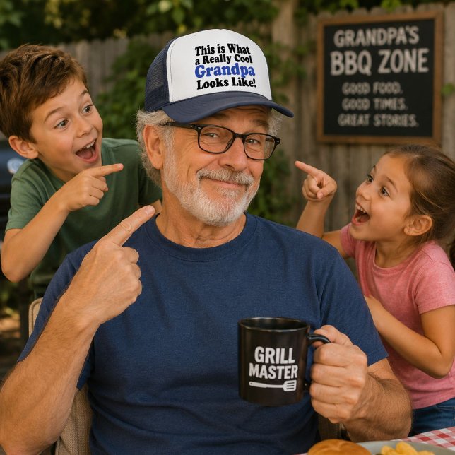 Cooler Opa-Hat Truckerkappe (Von Creator hochgeladen)