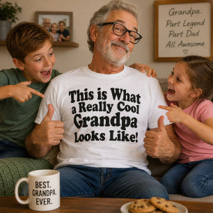 Cooler Opa Lustiges Opa-Geschenk zum Geburtstag T-Shirt