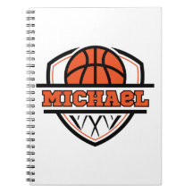 Cooler Orangenschwarzer Basketball