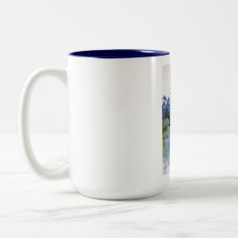 Cooler orientalischer Japaner Yoshida See Zweifarbige Tasse