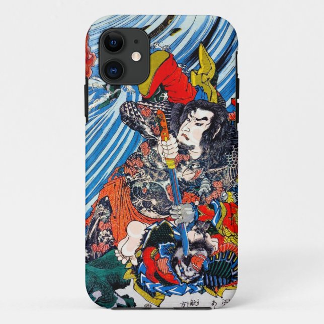Cooler orientalischer japanischer legendärer Case-Mate iPhone hülle (Rückseite)