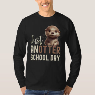 Cooler Otter Für Jungen Mädchen Männer Kinder Vint T-Shirt