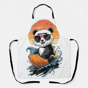 Cooler Panda-Bär Schürze