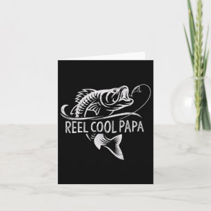 Cooler Papa Fishing Vater Geschenke Father's Day F Karte