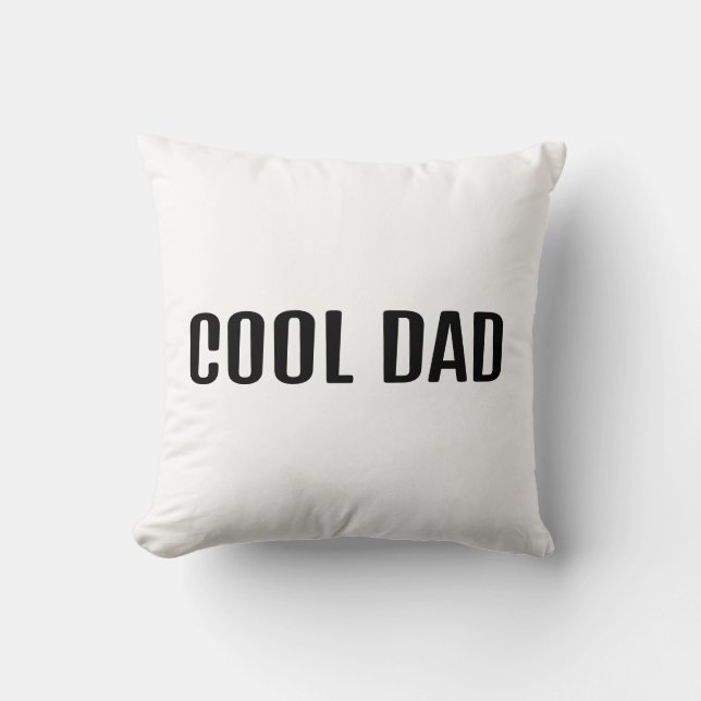 Cooler Papa Kissen (Vorderseite)