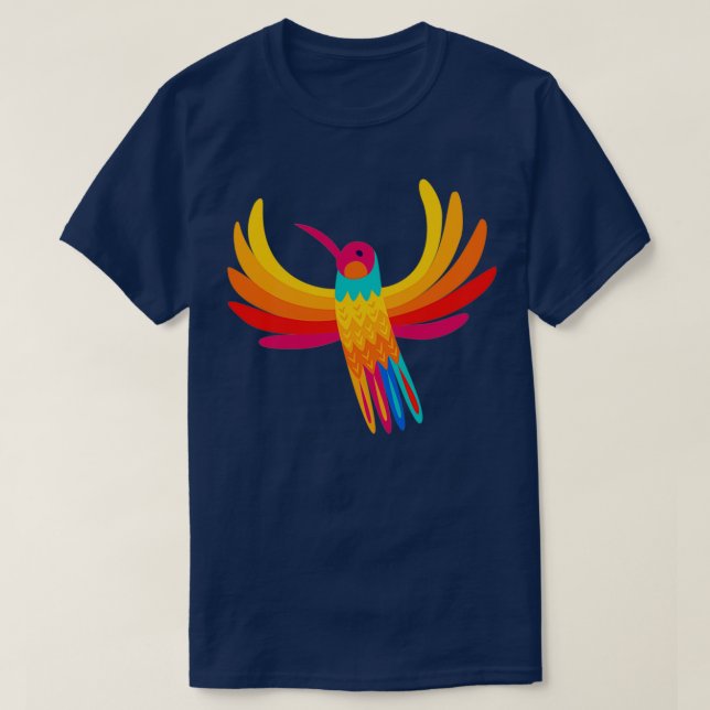 Cooler Papagei und sonnige exotische tropische Pap T-Shirt (Design vorne)