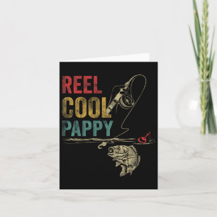 Cooler Papageienfisch Angeln Shirt Vatertag Karte