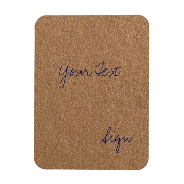 Cooler Papierhintergrund mit Tinte Magnet (Vertikal)