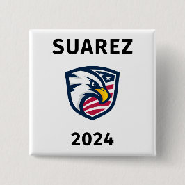 Cooler Patrioter Francis Suarez 2024 Eagle Button