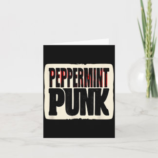 Cooler Pfefferminz-Punk-Look für Jungen und Mädche Karte