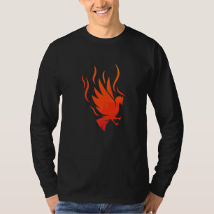 Cooler Phoenix-Mythologe Firebird Rising Bird-Flam T-Shirt