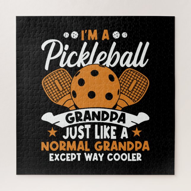 Cooler Pickleball-Großpapper (Vertikal)