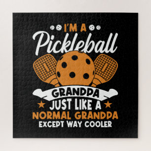 Cooler Pickleball-Opa-Spieler