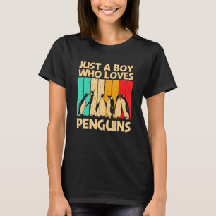 Cooler Pinguin Für Jungen Kinder Kaiser Pinguin Vo T-Shirt