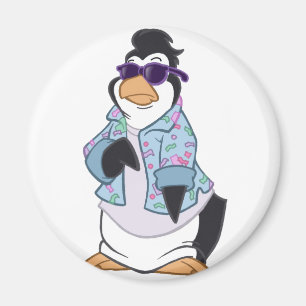 Cooler Pinguin Magnet