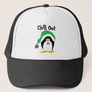 Cooler Pinguin Urlaub Pinguin Truckerkappe