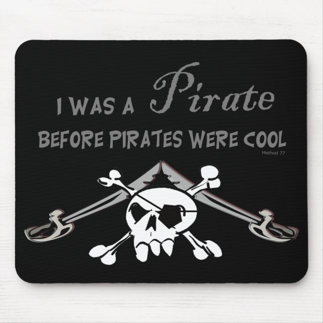 Cooler Pirat Mousepad (Vorne)