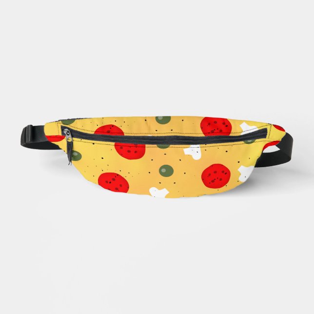 Cooler Pizzapepperoni-Pilz Bauchtasche (Vorderseite)