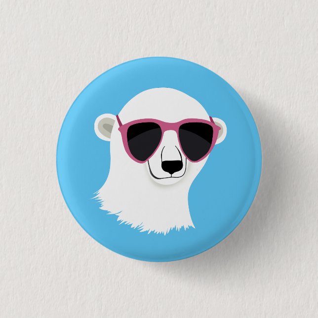Cooler Polar Button (Vorderseite)