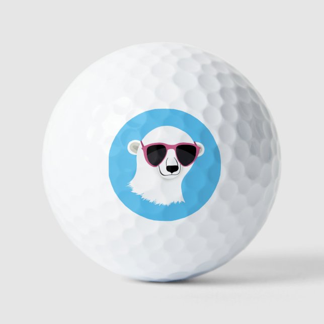 Cooler Polar Golfball (Vorderseite)